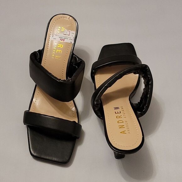 BRAND NEW ANDREW BY ANDREW STEVEN'S WOMEN'S CORA SANDALS - Picture 4 of 16